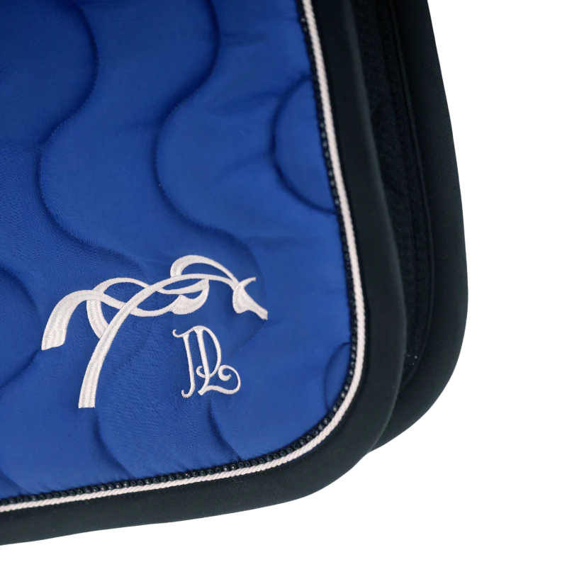 Tapis de selle diamant bleu roi - Pénélope
