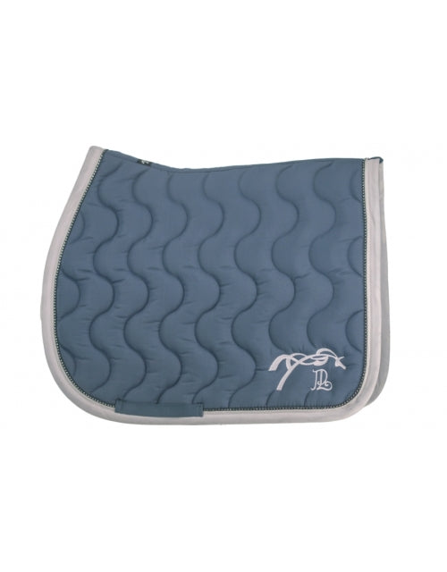 Tapis de selle diamant bering sea blanc - Pénélope