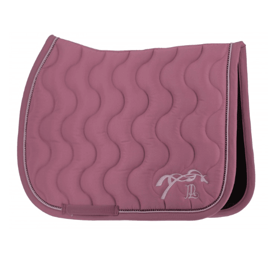 Tapis de selle classique magenta - Pénélope
