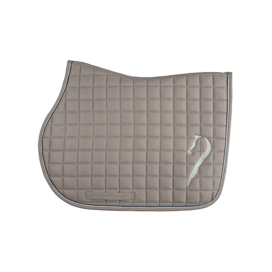 Tapis selle CSO Antares Sellier gris obstacle - Tissu technique souple équitation
