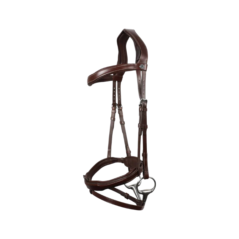Bridon anatomique Signature muserolle combinée  - Antares Sellier
