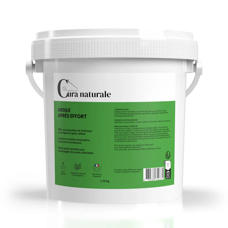 Argile après effort - Cura Naturale