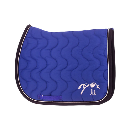 Tapis de selle diamant bleu roi  - Pénélope