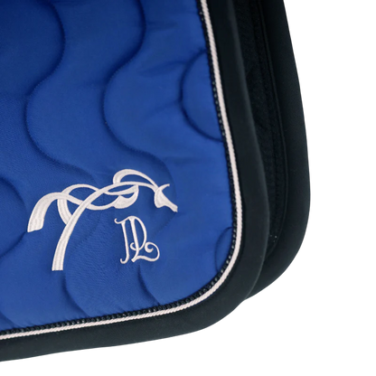 Tapis de selle diamant bleu roi  - Pénélope