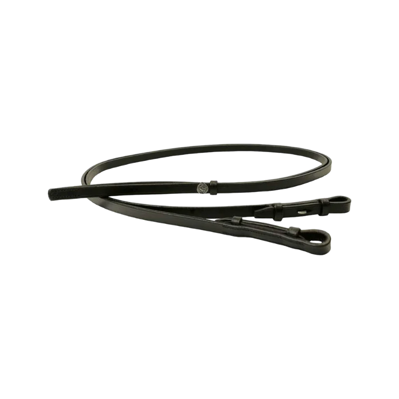 Rênes de bride dressage noir Signature - Antares Sellier