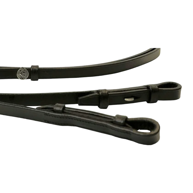 Rênes de bride dressage noir Signature - Antares Sellier