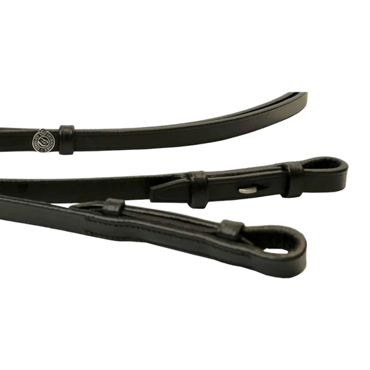 Rênes de bride dressage noir Signature - Antares Sellier