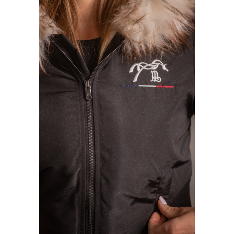 Bombers Lyon Glitter noir - Pénélope