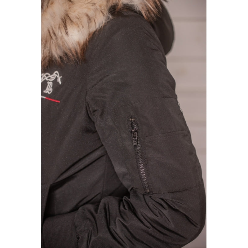 Bombers Lyon Glitter noir - Pénélope