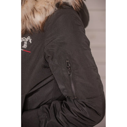 Bombers Lyon Glitter noir - Pénélope