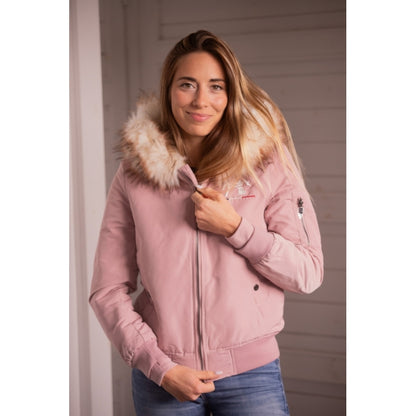Bombers Lyon rose poudré - Pénélope