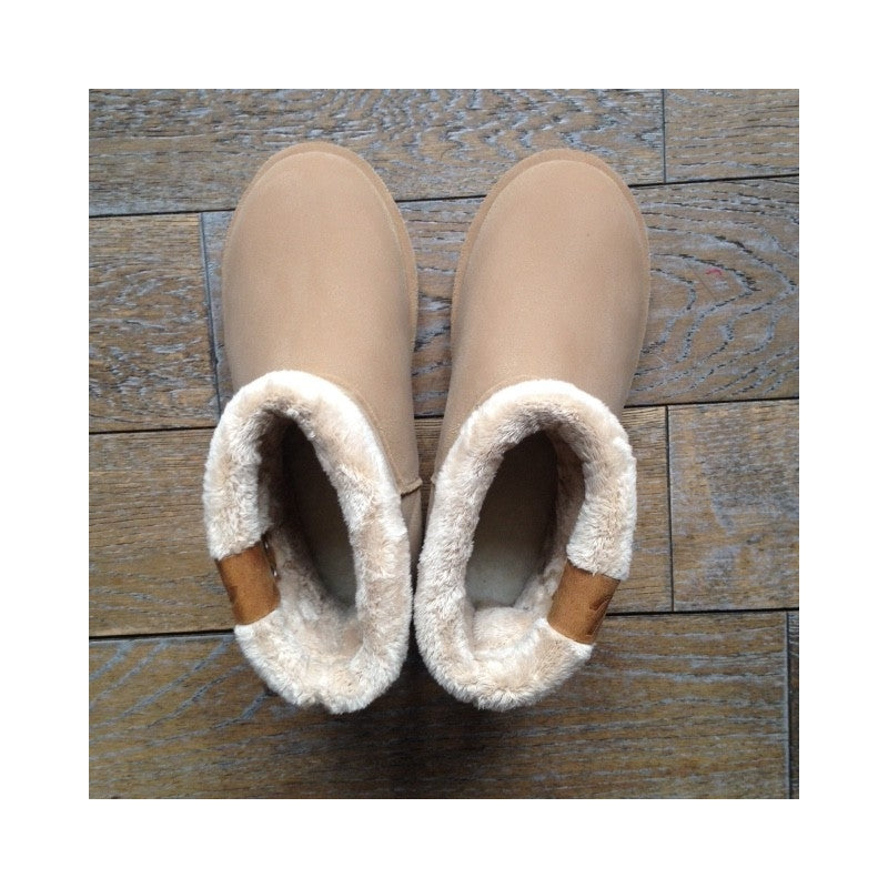 Boots fourrées camel - Pénélope