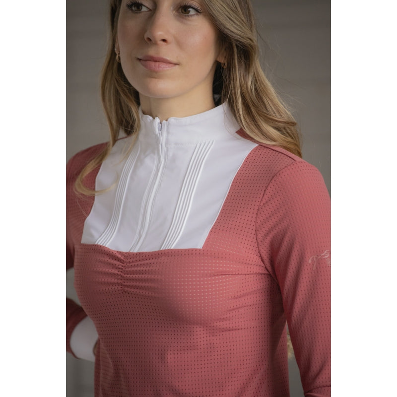 Polo de concours Penelope Florence Mesh manches longues
