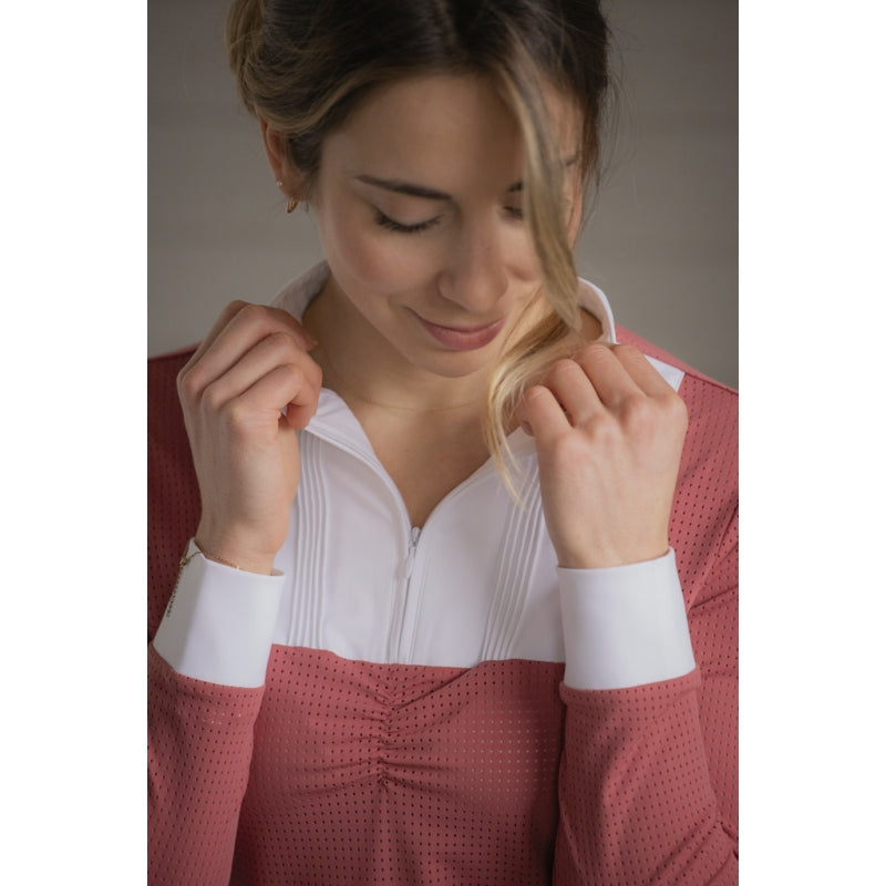 Polo de concours Penelope Florence Mesh manches longues