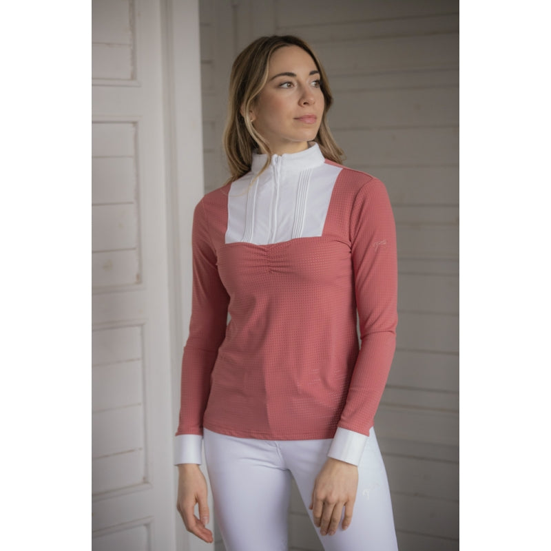 Polo de concours Penelope Florence Mesh manches longues