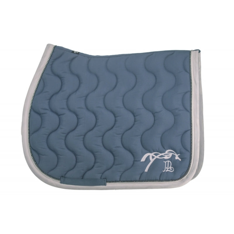 Tapis de selle diamant bering sea blanc  - Pénélope