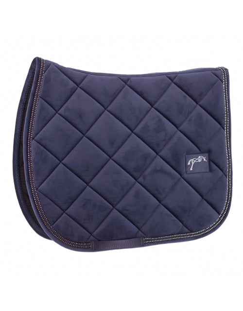 Tapis de selle new strass marine  - Pénélope