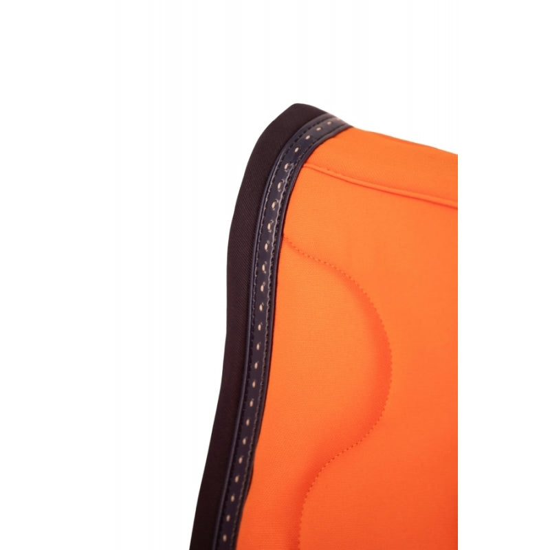 Tapis de selle classique orange marine  - Pénélope