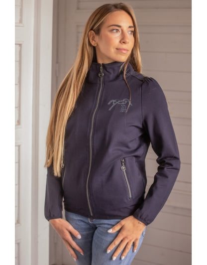 Sweat Tweeny strass zippé - Penelope